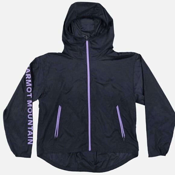 MARMOT Brooklyn Air Jacket Women's S Black/Paisley Purple Front Zip Closure - Picture 3 of 8